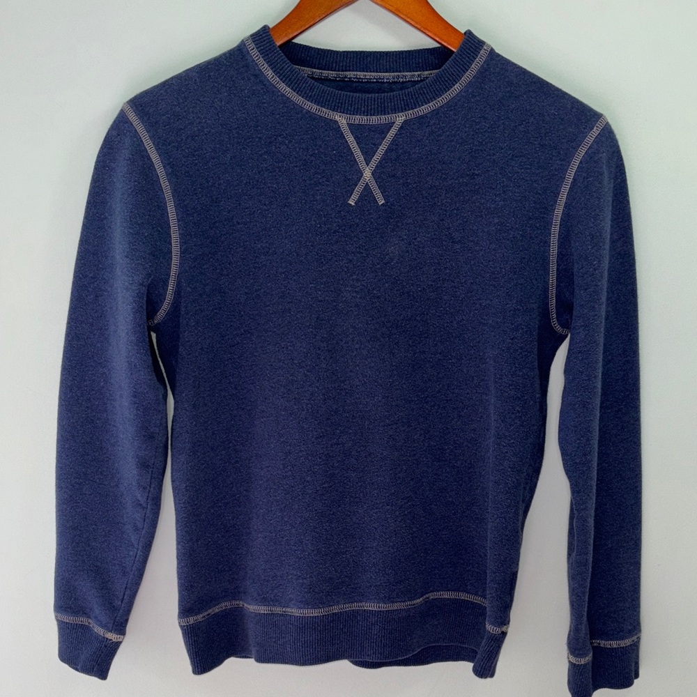 Mini Boden Navy Blue Sweatshirt size Large 11/12Y